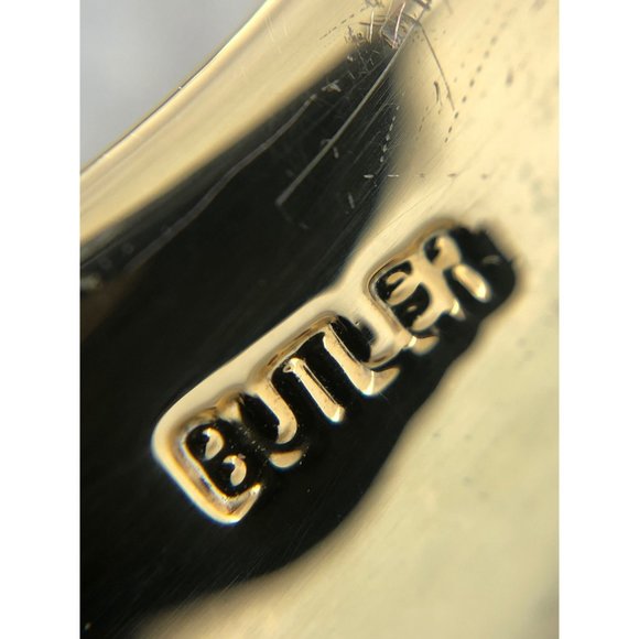 Vintage Fifth Avenue Collection "Personality" Brooch in Gold Tone with Swarovski - Picture 4 of 4